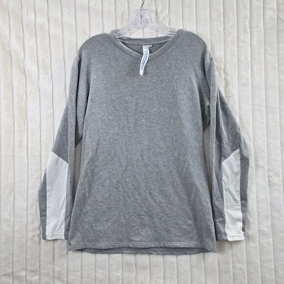 State & Liberty Other - State & Liberty Pullover Men's Gray and White Sweater Performance Size M *flaws*
